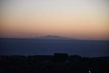Fuerteventura a la vista de Telde (Foto Antonio Alí)